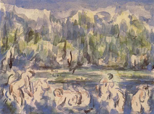 Bathers, Paul Cezanne